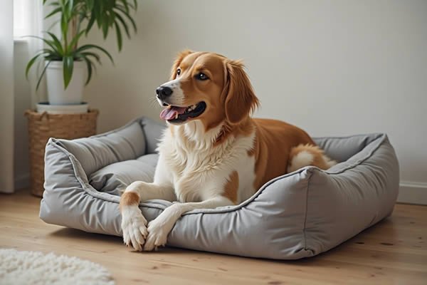 Cama para perros grandes lavable
